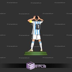 Messi World Cup 2022 Celebration 3D Print Files