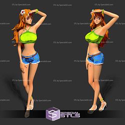 Nami Summer One Piece 3D Print Files