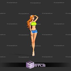 Nami Summer One Piece 3D Print Files