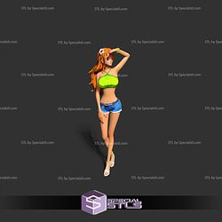 Nami Summer One Piece 3D Print Files