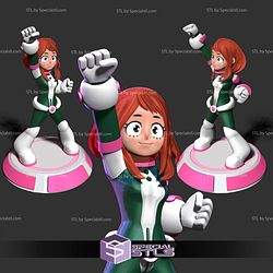 Ochako Uraraka Small Girl 3D Print Files