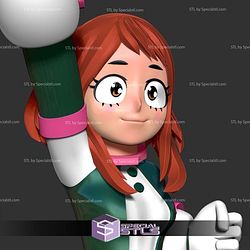 Ochako Uraraka Small Girl 3D Print Files