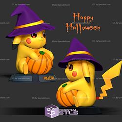 Pikachu Halloween 3D Print Files