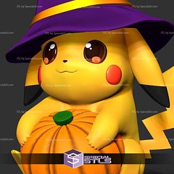 Pikachu Halloween 3D Print Files