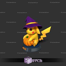 Pikachu Halloween 3D Print Files