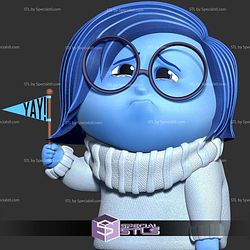 Sadness Inside Out 2 3D Print Files