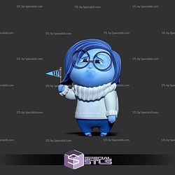 Sadness Inside Out 2 3D Print Files