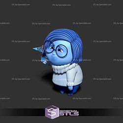 Sadness Inside Out 2 3D Print Files