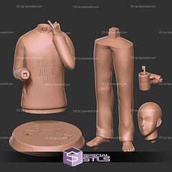 Saitama Bed Time 3D Print Files