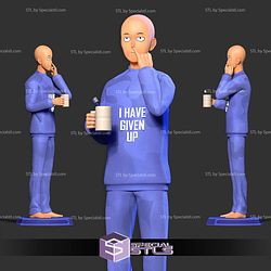 Saitama Bed Time 3D Print Files