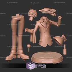 Sanji the Chelf 3D Print Files