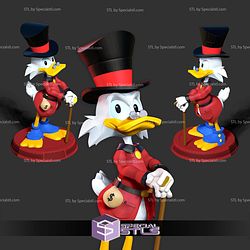 Scrooge McDuck Standing 3D Print Files