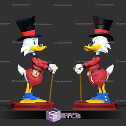 Scrooge McDuck Standing 3D Print Files