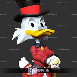 Scrooge McDuck Standing 3D Print Files