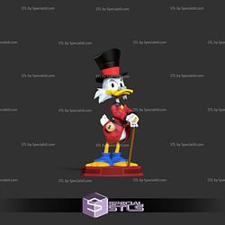 Scrooge McDuck Standing 3D Print Files