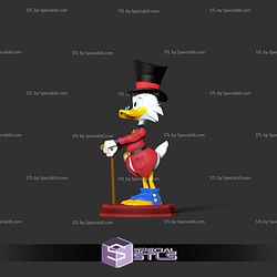 Scrooge McDuck Standing 3D Print Files