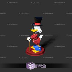 Scrooge McDuck Standing 3D Print Files