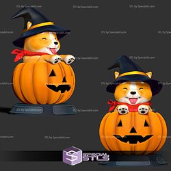 Shiba Halloween 3D Print Files