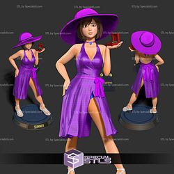 Shopping Girl 3D Print Files