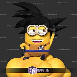 Songoku Minion 3D Print Files