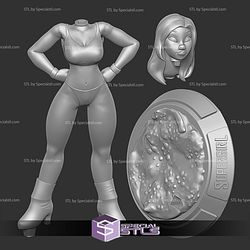 Supergirl Strong 3D Print Files