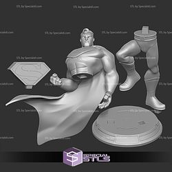 Superman Stylized S Symbol 3D Print Files