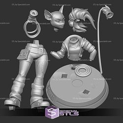 Tawna Crash Bandicoot Standing 3D Print Files