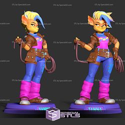 Tawna Crash Bandicoot Standing 3D Print Files