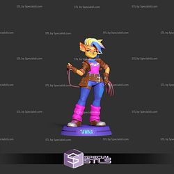 Tawna Crash Bandicoot Standing 3D Print Files