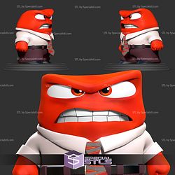 The Rage of Anger Inside Out 2 3D Print Files