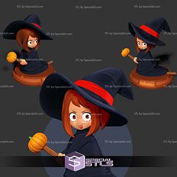 Witch Uraraka Chibi 3D Print Files