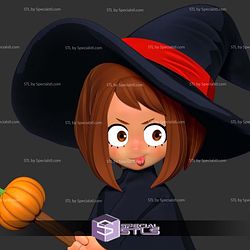 Witch Uraraka Chibi 3D Print Files