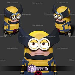 Wolverine Minion 3D Print Files