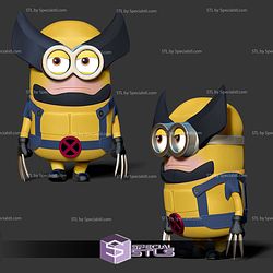 Wolverine Minion 3D Print Files