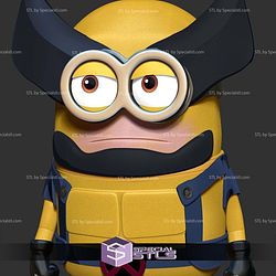 Wolverine Minion 3D Print Files