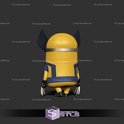 Wolverine Minion 3D Print Files