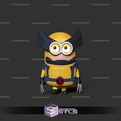 Wolverine Minion 3D Print Files