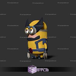 Wolverine Minion 3D Print Files