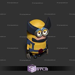 Wolverine Minion 3D Print Files