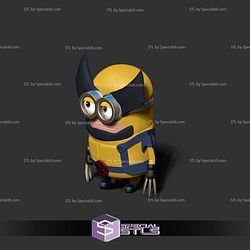 Wolverine Minion 3D Print Files