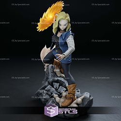 Android 18 Kienzan 3D Print Files