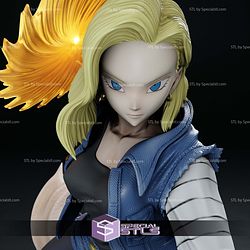 Android 18 Kienzan 3D Print Files