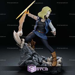 Android 18 Kienzan 3D Print Files