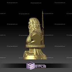 Aquaman Golden Bust 3D Print Files