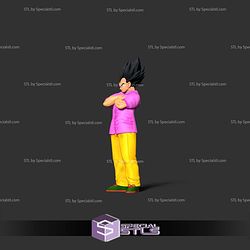 Badman Vegeta V2 3D Print Files