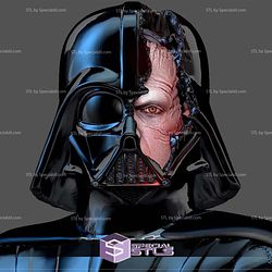 Darth Vader Damage 3D Print Files