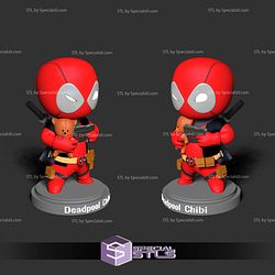 Deadpool Chibi and Gun 3D Print Files