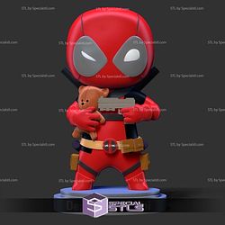 Deadpool Chibi and Gun 3D Print Files