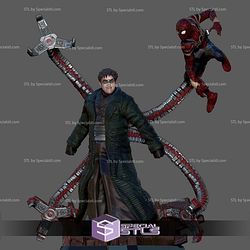 Doctor Octopus and Spiderman No Way Home 3D Print Files