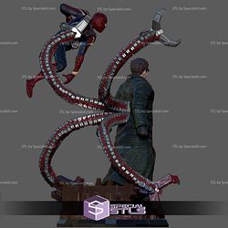 Doctor Octopus and Spiderman No Way Home 3D Print Files